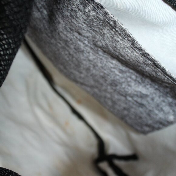 PINK Victoria's Secret Grey Mesh Tote - Picture 7 of 7